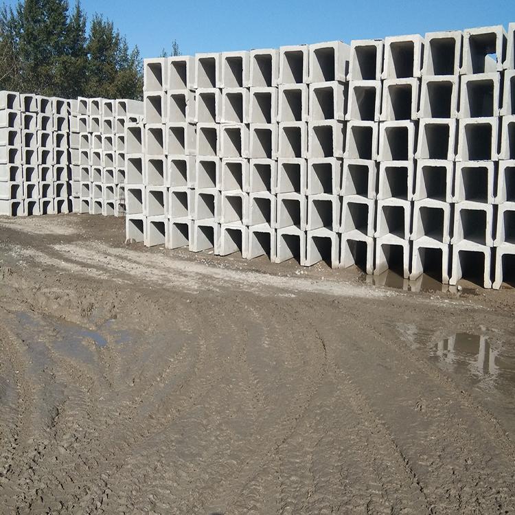 500cmX500cmX2000cm水泥排水矩形槽 长春定制排水沟矩形槽 成品混凝土水泥制品