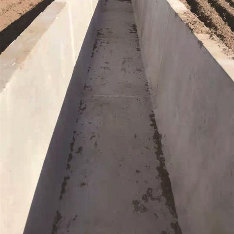 400cmX400cmX2000cm水泥矩型槽 抗腐蚀抗碱 承载能力强