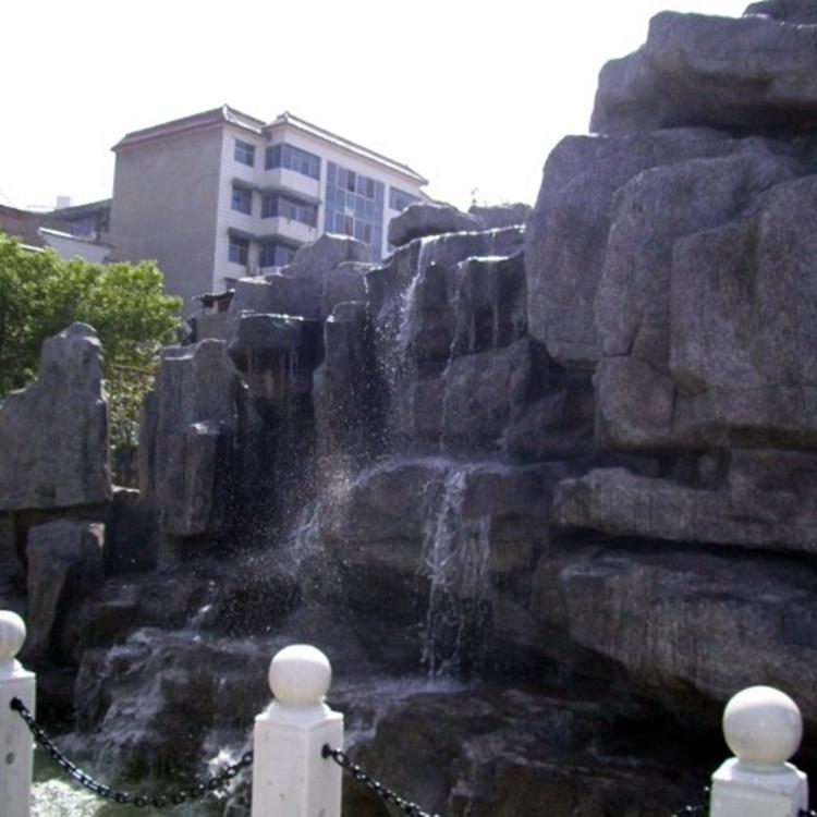 仿生假山 人造假山流水景观制作 专业设计团队