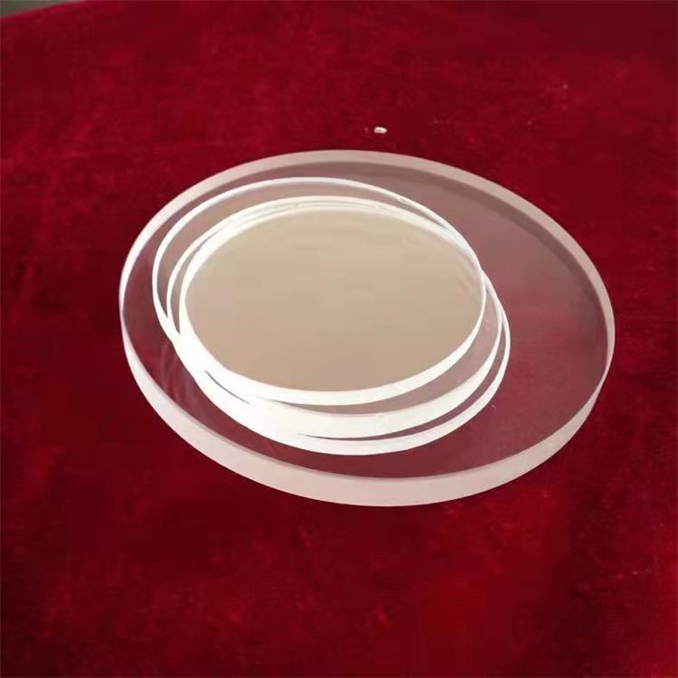 石英片 透明抛光石英玻璃 光学石英片 尚赢石英