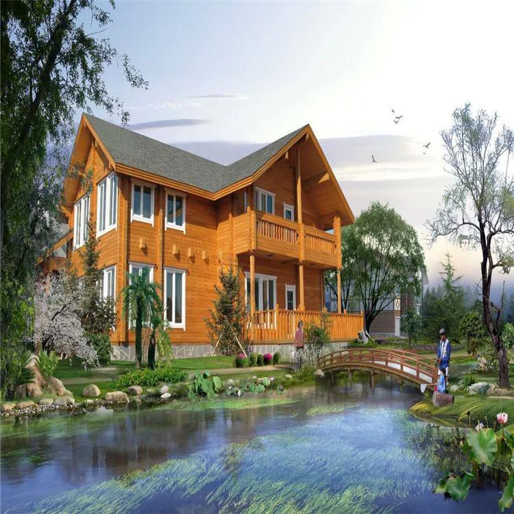 锦州重型木屋农庄  高端木屋定制 定制休闲度假木屋 农家乐生态木屋