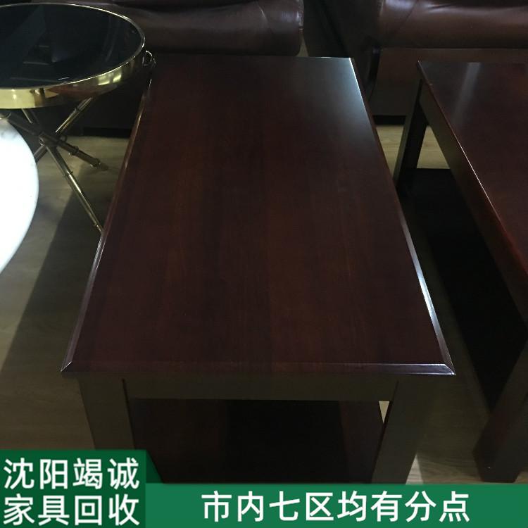 茶几回收 沈阳竭诚回收实木玻璃复合板材茶几茶台 价格特别高