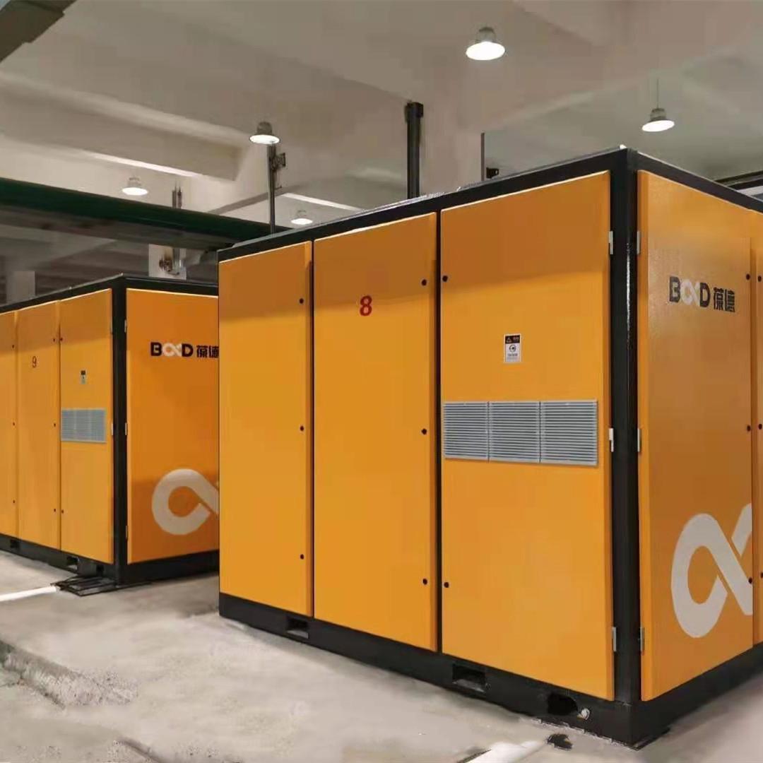 锦州空压机 玻璃行业专用葆德低压机空压机  永磁二级螺杆式压缩空压机厂家直销 质量可靠