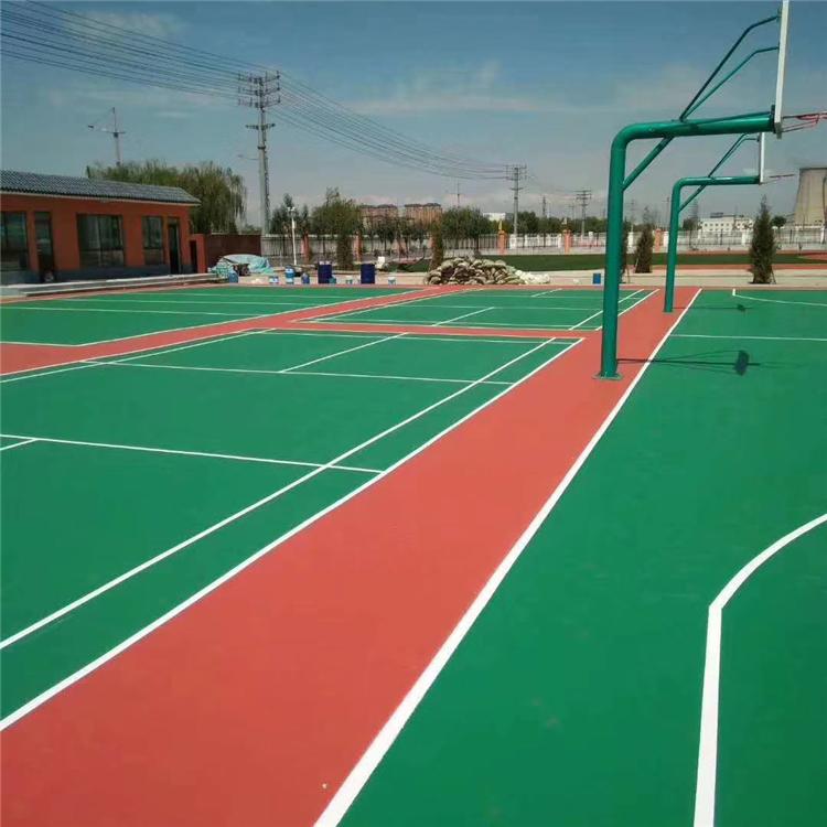 室内外篮球场施工价格 博海体育施工厂家