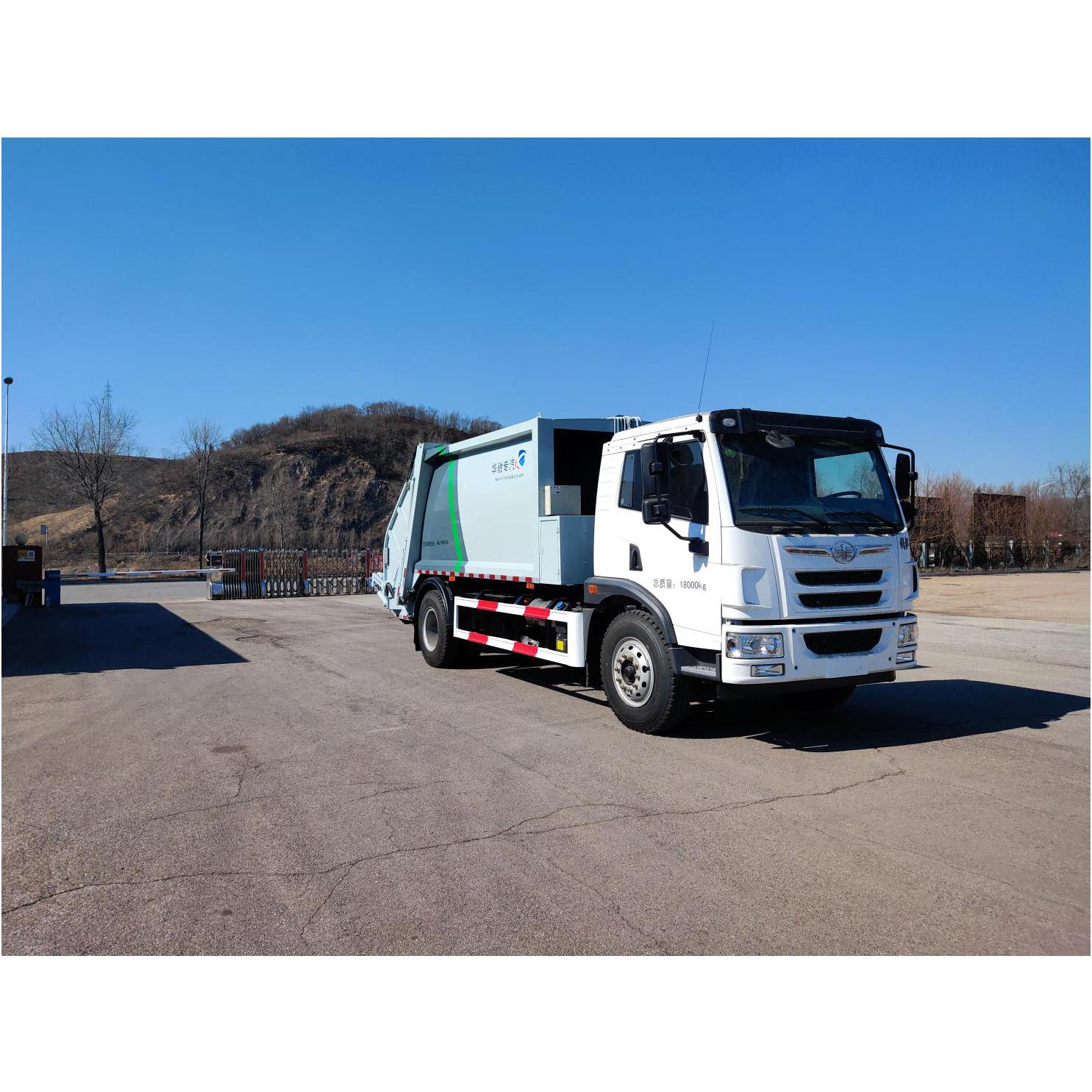 鑫华驰18吨压缩式垃圾车厂家直销