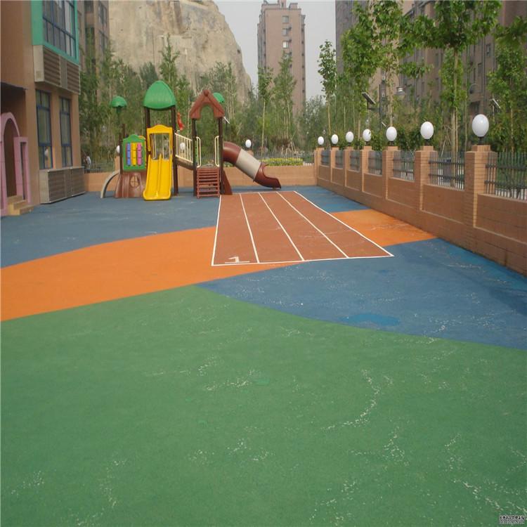幼儿园EPDM广场施工 幼儿园小区epdm塑胶跑道步道