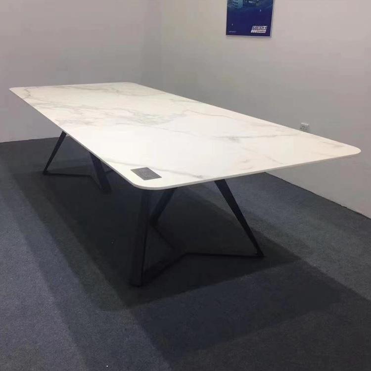 辽宁岩板定制 岩板会议桌定制厂家 防腐耐脏 厂家直销