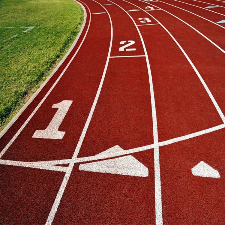 塑胶跑道工程 塑胶跑道施工 专业承接各类体育塑胶跑道 