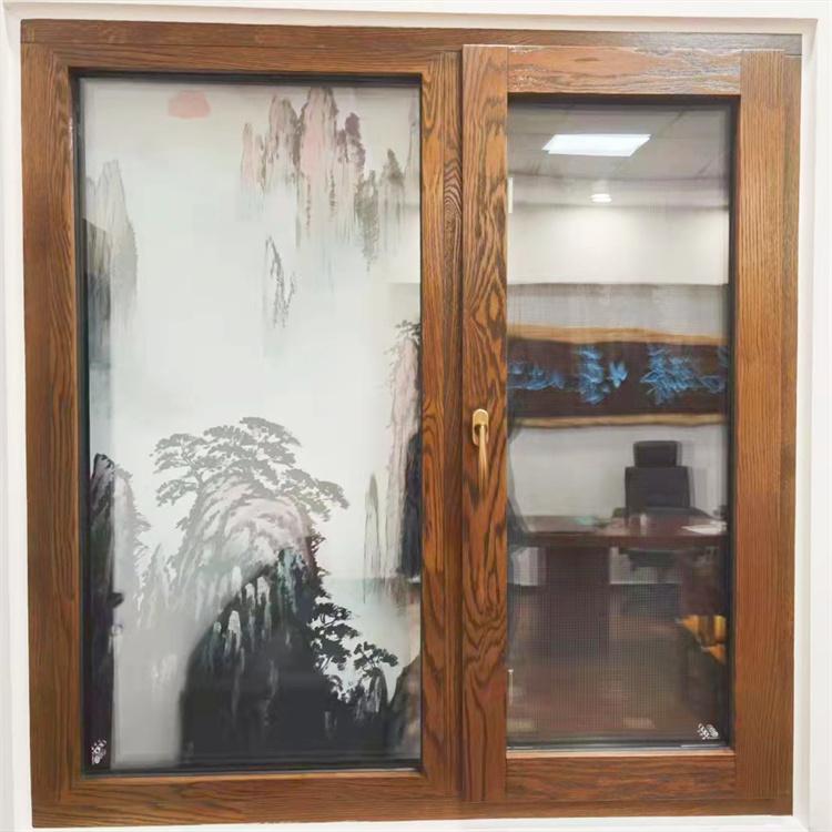 雷铭铝包木门窗 美国红橡 上门量尺定制 无缝焊接 360度无死喷涂