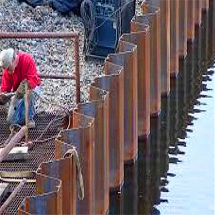 赤峰特供钢板桩租赁出租钢板桩施工