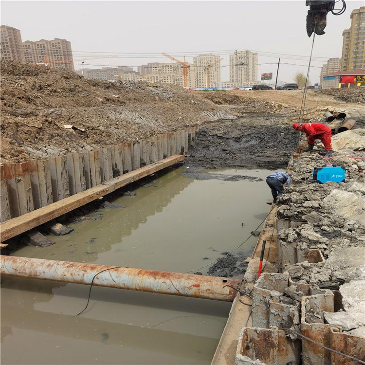 辽宁钢板桩工程钢板桩租赁施工桩基础支护工程