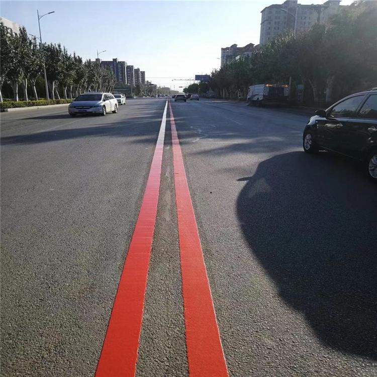 沈阳小区停车场划线 马路划线  双鑫道路