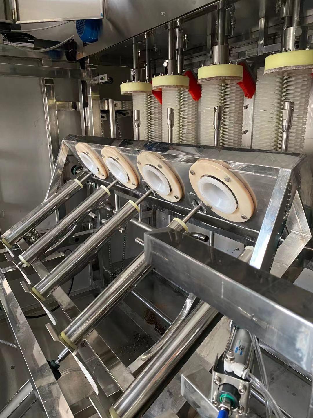 桶装纯净水 矿泉水 空桶高压洗桶机 水刀冲洗更干净