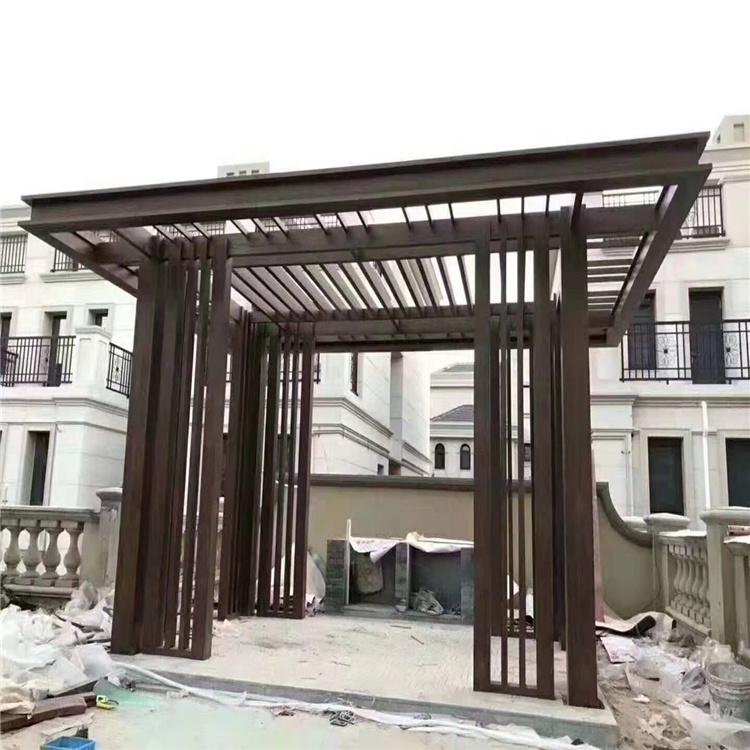 凉亭沈阳批发厂家定制 铝合金凉亭 庭院小区公园别墅休闲凉亭 新中式凉亭