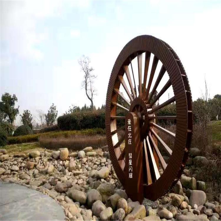 御景轩水车 丹东木质水车 本溪水车价格 定制水车