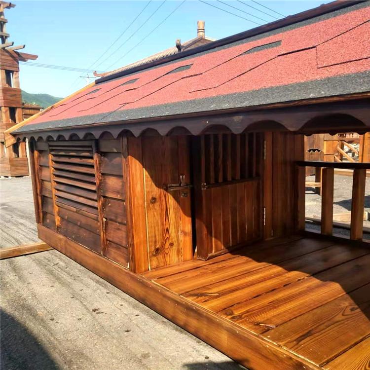 本溪防腐木户外犬舍 狗窝 大型犬户外狗窝 本溪户外犬舍狗窝