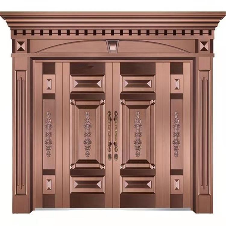 别墅大门 庭院铜门大门 免费量尺 服务周到