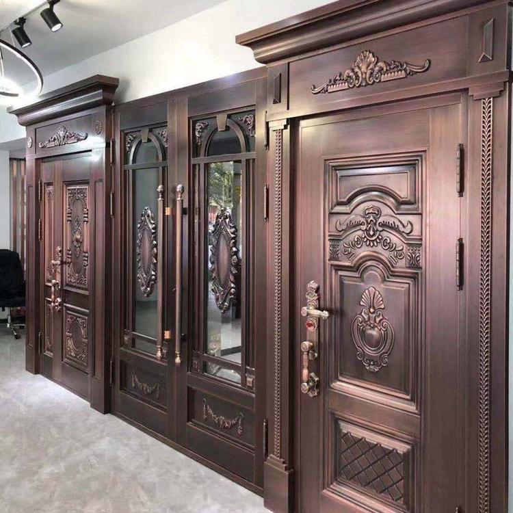 沈阳铜门制作 铜门制作安装厂家 顶硕装饰