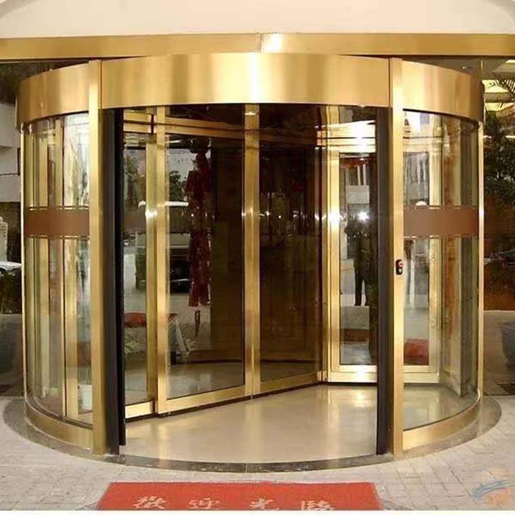 辽宁旋转门定做 顶硕装饰旋转门 专业制作企业