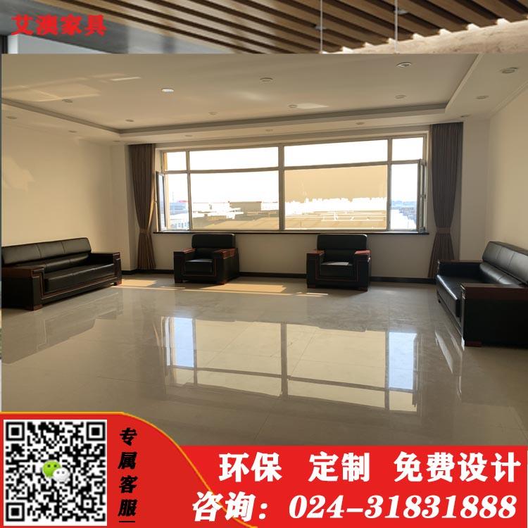 沈阳沙发厂 办公沙发批发 大厅培训学校医院工厂 老板沙发定制布艺皮沙发 沙发床 牛皮沙发 现代沙发 办公沙发