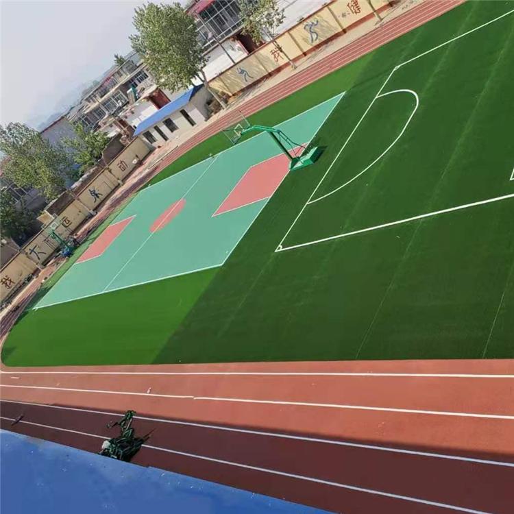 沈阳足球场草坪施工 室外人工草皮足球场厂家每平米造价