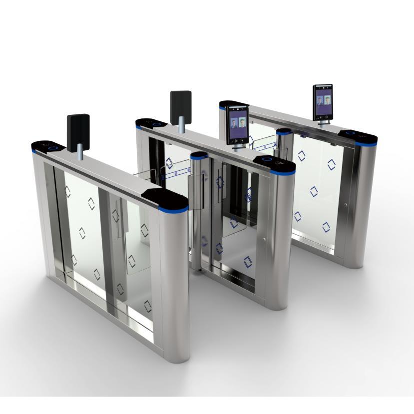 沈阳红门门禁管理系统 人行通道闸 摆闸安装