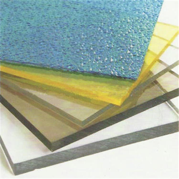 阻燃pc透明耐力板加工 5mm茶色耐力板厂家批发