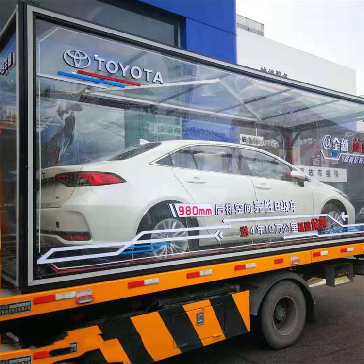  车辆展柜 博物馆车展展柜 通柜展示台  沈阳PC板供应厂家