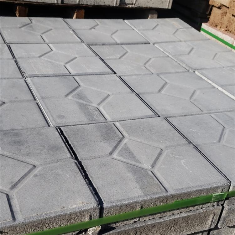 彩色路面砖 本溪海博彩砖厂 人行道砖批发 道路专用路面砖