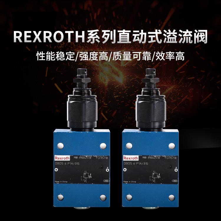 REXROTH系列直动式溢流阀DBDS6P1X/315
