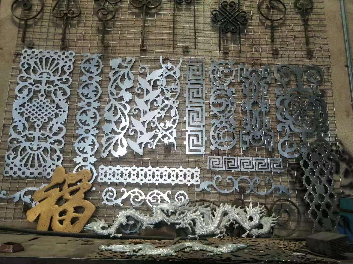 昌源铁艺 门 栏杆 屏风 装饰配件