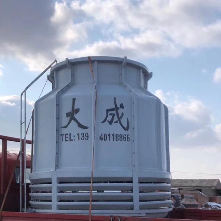 圆形逆流冷却塔晾水塔小型工业高温散热10/1000吨冷却设备