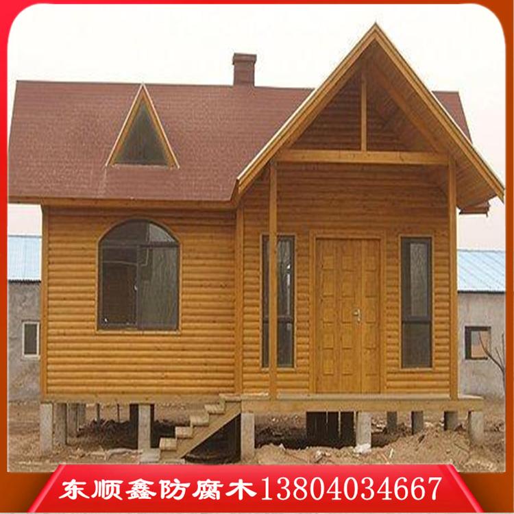 本溪专业防腐木 木屋定做厂家 景区防腐木工程
