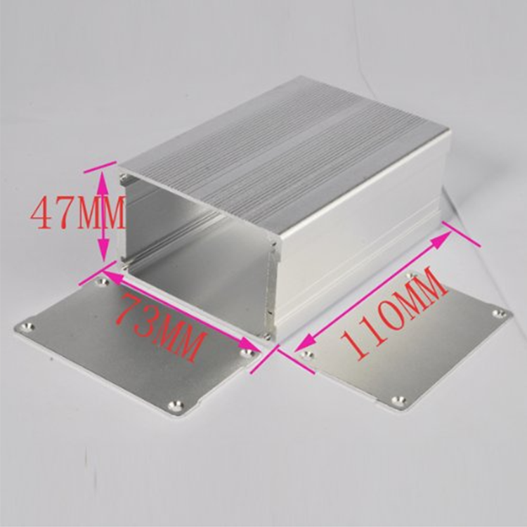 定制铝合金外壳 铝型材框架外壳	电源铝盒 沈阳附近铝型材生产厂家