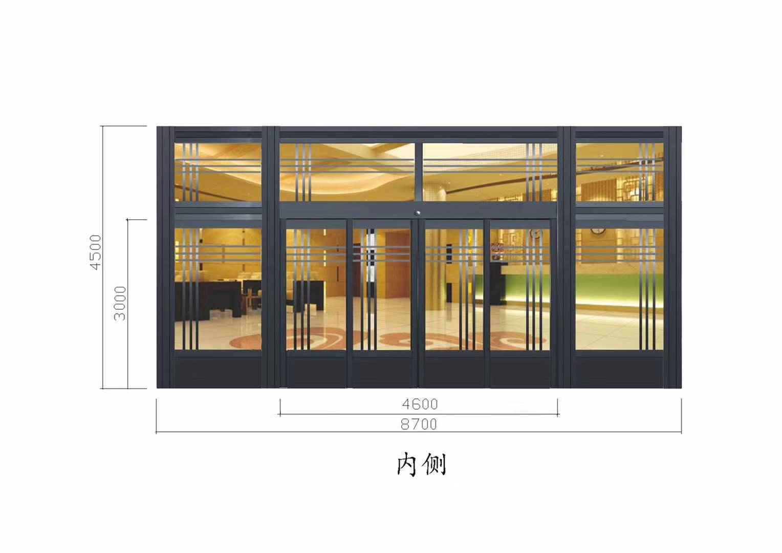 厂家直销铜门-沈阳铜门-铸铝门-旋转门-东方金属