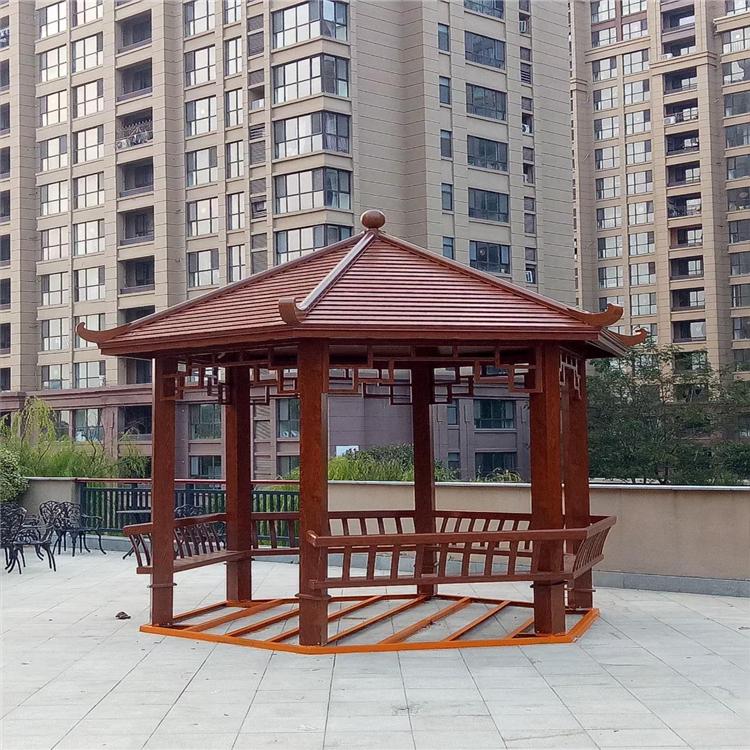 东之方铝艺凉亭 铝合金凉亭 凉亭铝材工程 厂家直销 支持定制