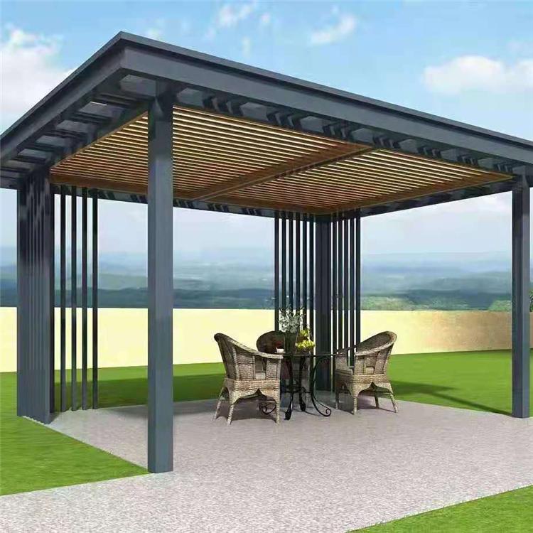 四角凉亭 铝艺凉亭 经销商批发 铝合金仿古凉亭