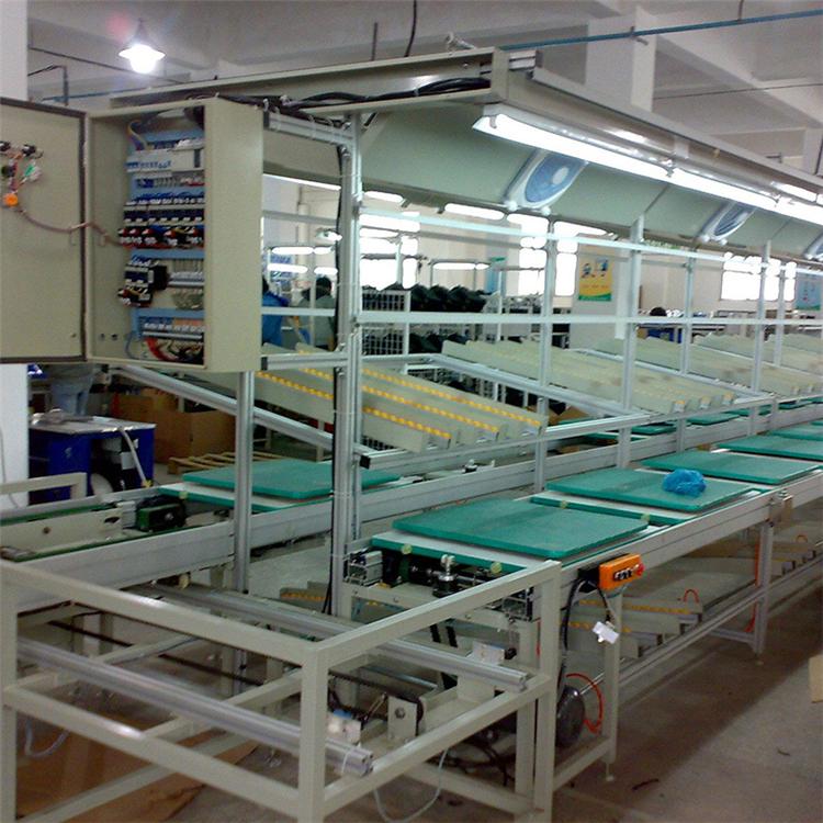 倍速链输送线 全自动流水线 托盘回收往复输送线