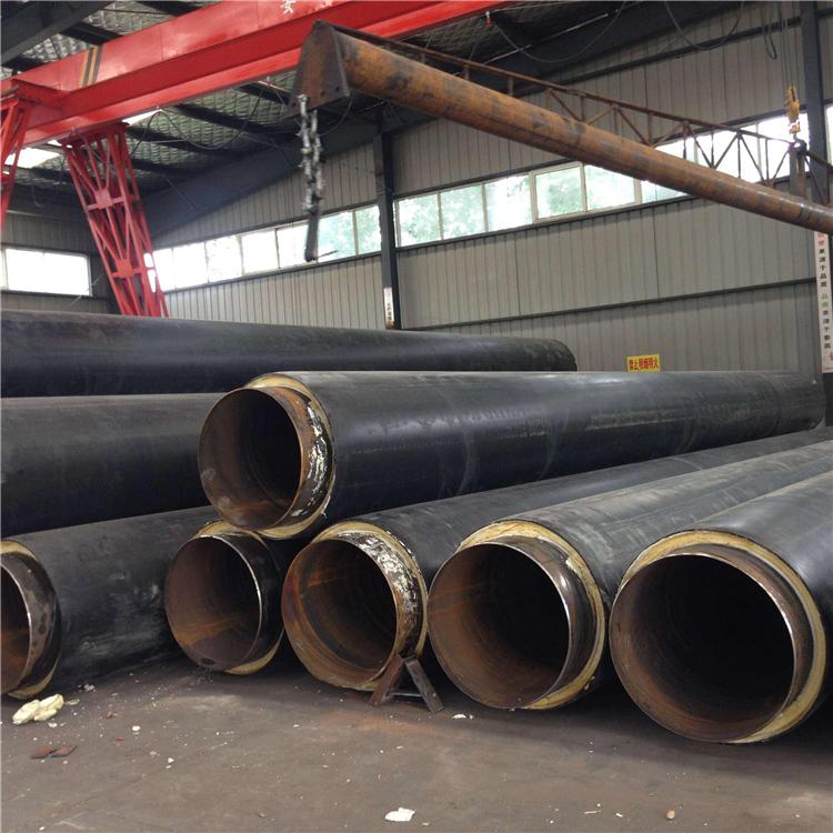 直销 供暖系统聚氨酯直埋式保温管 预制聚氨酯管道规格