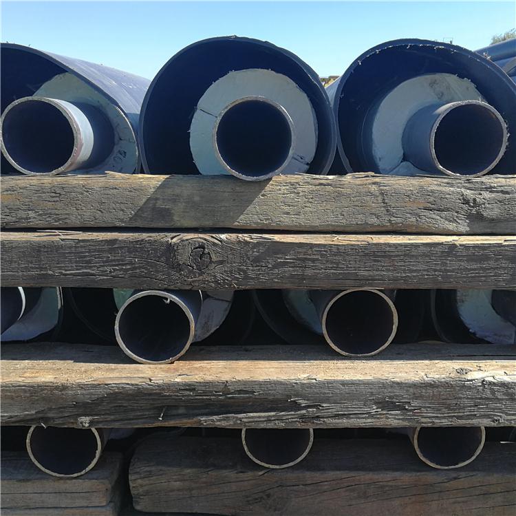 通化市聚氨酯预制发泡保温管 直埋冷热水保温管 防腐采暖保温管 货源充足