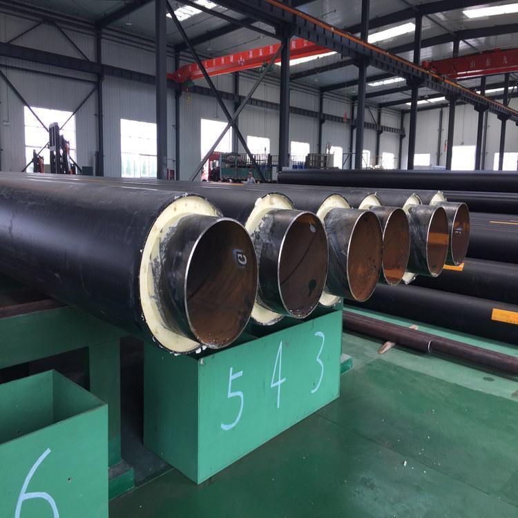 泰来县钢套钢蒸汽直埋保温管 广发达保温生产商制造