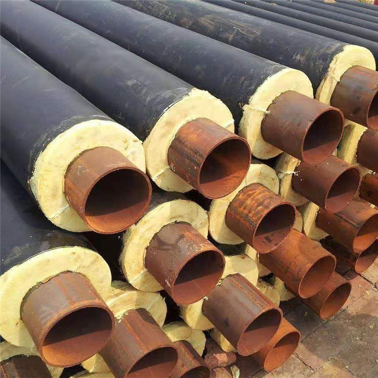 农安县供热输送钢套钢直埋保温管规格 厂家制造
