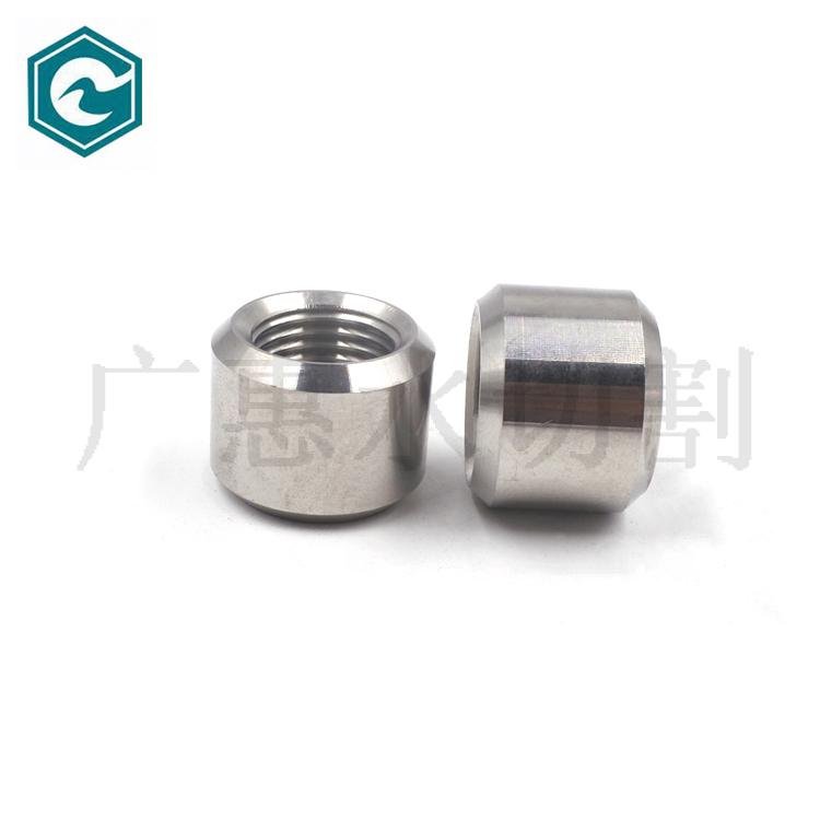 水切割工作站增压泵配件 机器人水刀机械手高压盘管配件 10079119  9/16螺套