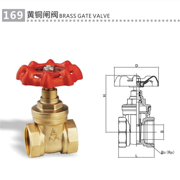 黄铜闸阀 埃美柯铜闸阀 型号齐全