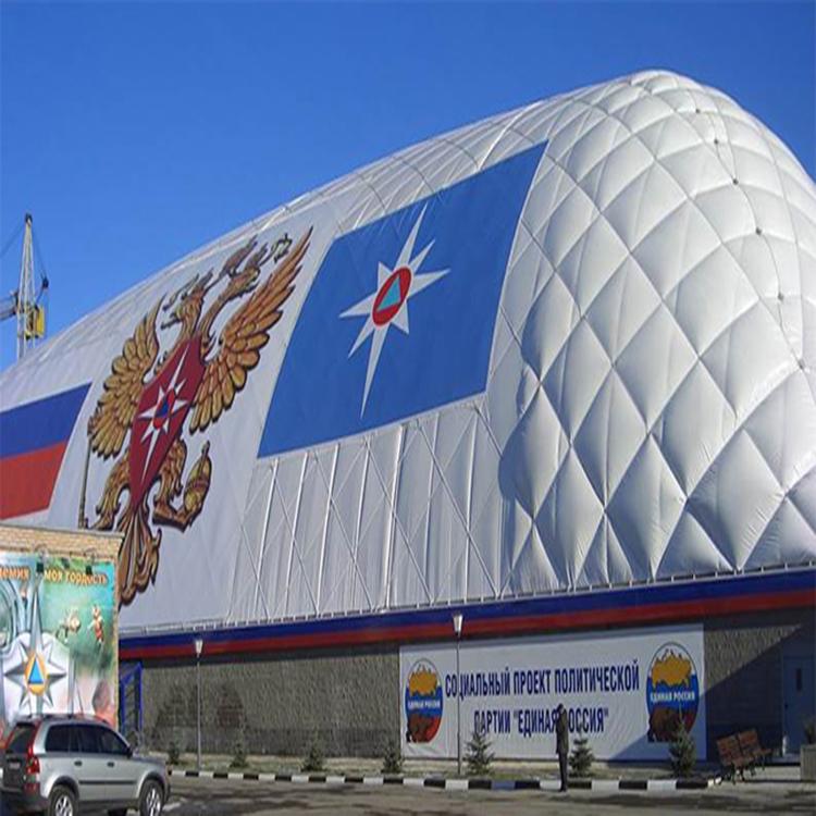 充气体育馆造价 充气膜结构工程 高山气膜场馆设计方案