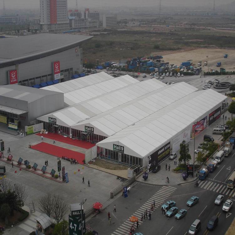 呼和浩特大型展会篷房 户外婚礼帐篷 啤酒节大棚搭建