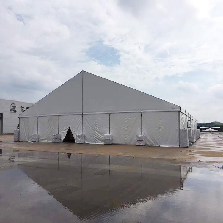 金华大型物流仓储篷房，铝合金仓库篷房，临时工业库房定制