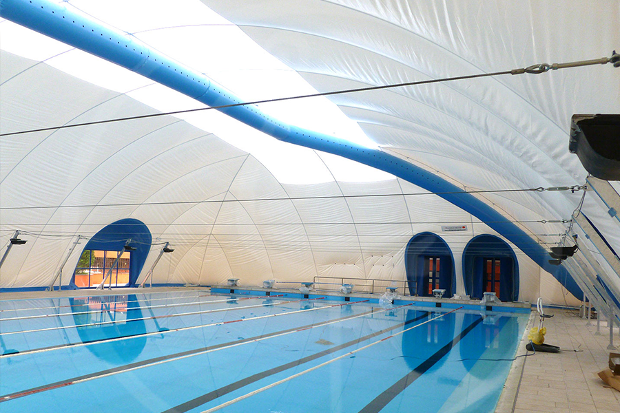 游泳馆气膜，封闭气膜，体育场气膜，厂家直销