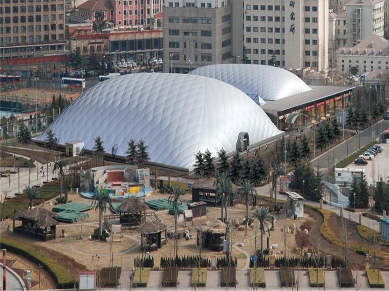 体育赛事气膜建筑，滑雪场气膜，封闭气膜