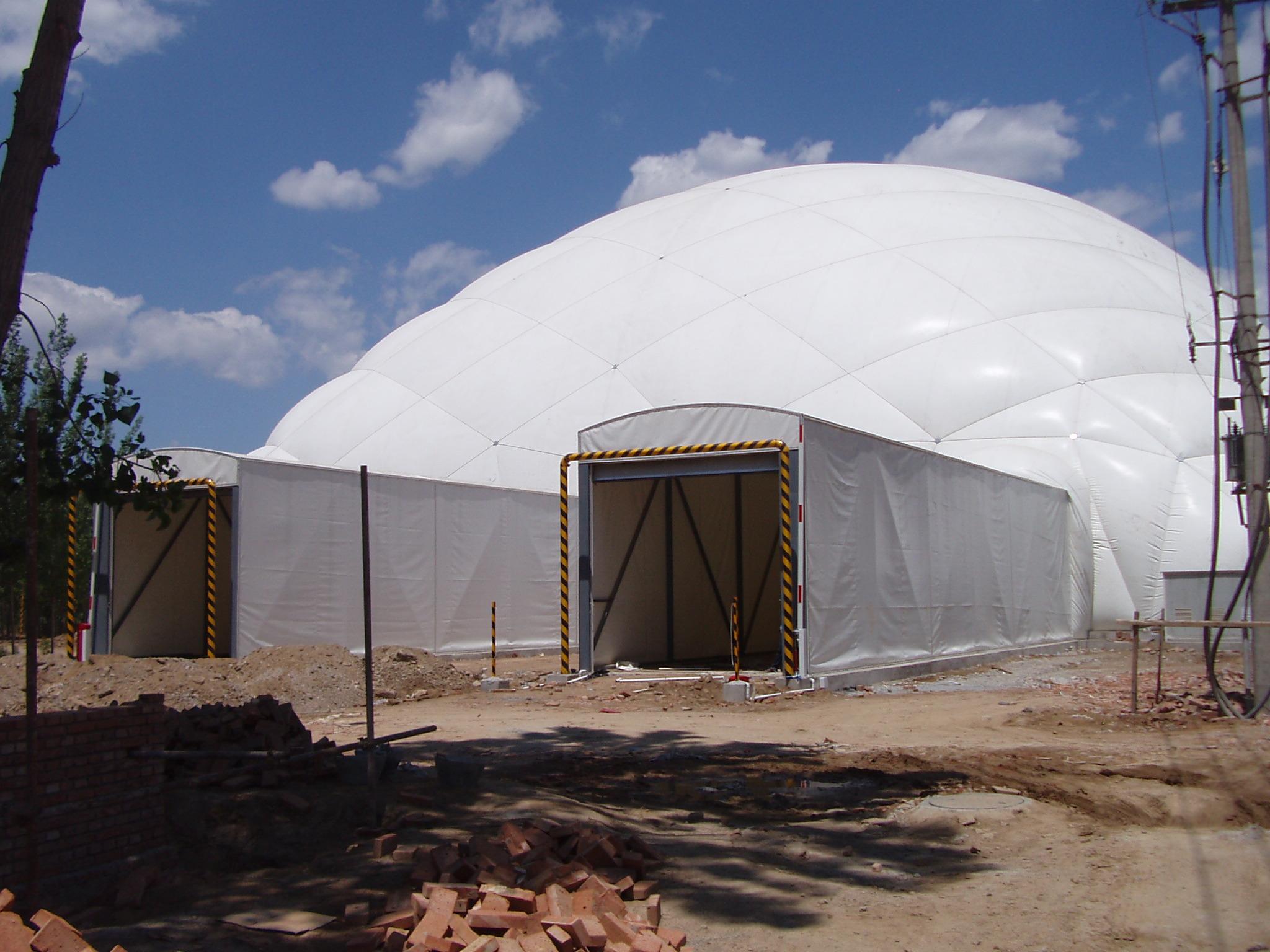 环保仓储封闭气膜建筑，规避煤炭污染，环保气膜，储煤粉尘气膜，搭建快，沈阳厂家直销